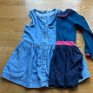 Two Mini Boden Dresses